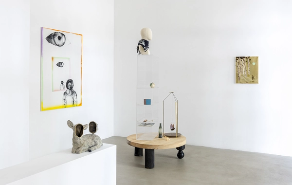 Benoît Maire, Grunge, 2026, installation view, ph. Giulia Pietroletti