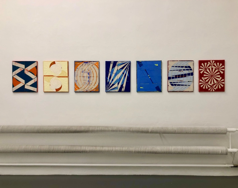 Turning Point Paintings, 2020, installation view, ph. Andrea Rossetti