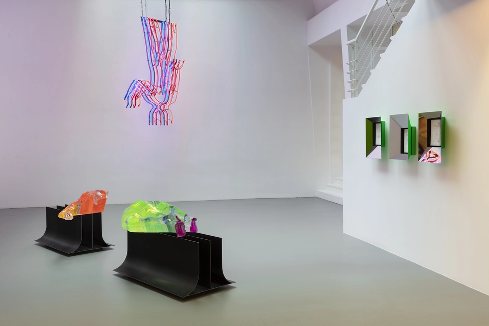 Like They Were Eternal, 2021, Installation view at the gallery in Milan, Ph. Andrea Rossetti